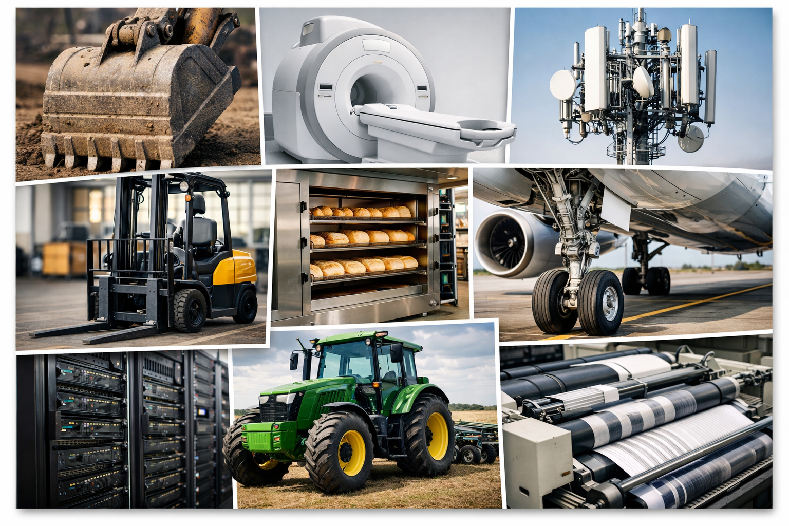 Top 20 sectors equipment finance